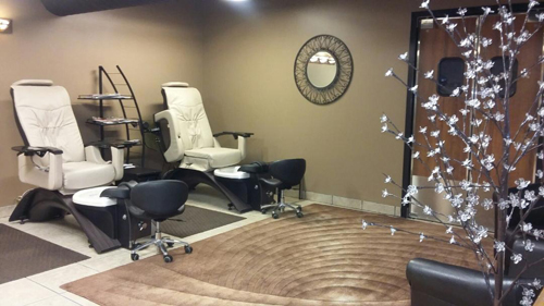 Pedicure stations